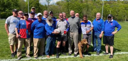 alumni at SkyRiver Game 5-2021